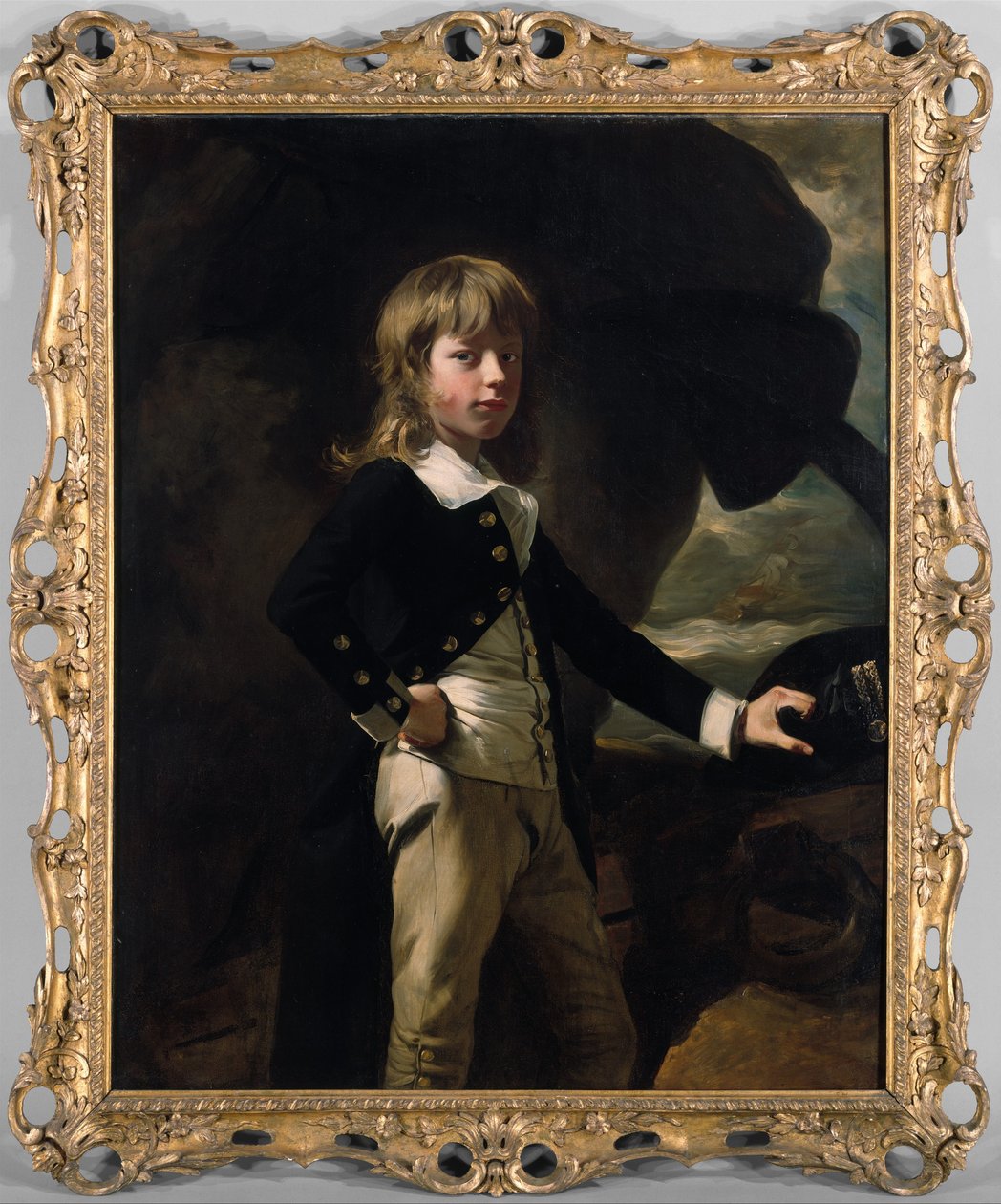 Midshipman Augustus Brine，1782年 作者 约翰·辛格尔顿·科普利