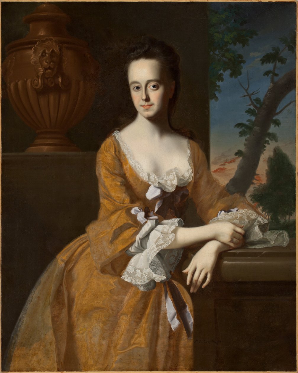 约翰默里夫人（Lucretia Chandler）（1730-68），1763年 作者 约翰·辛格尔顿·科普利