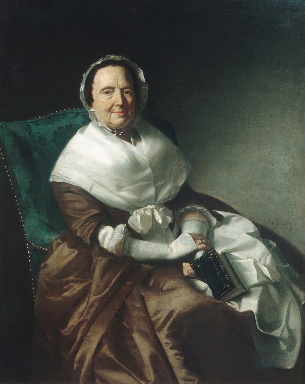 西尔维努斯·伯恩夫人（Sylvanus Bourne），1766年。 作者 约翰·辛格尔顿·科普利