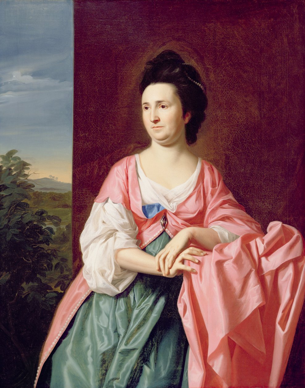 威廉·埃普斯夫人（c.1730 - 33-80）c.1769 作者 约翰·辛格尔顿·科普利
