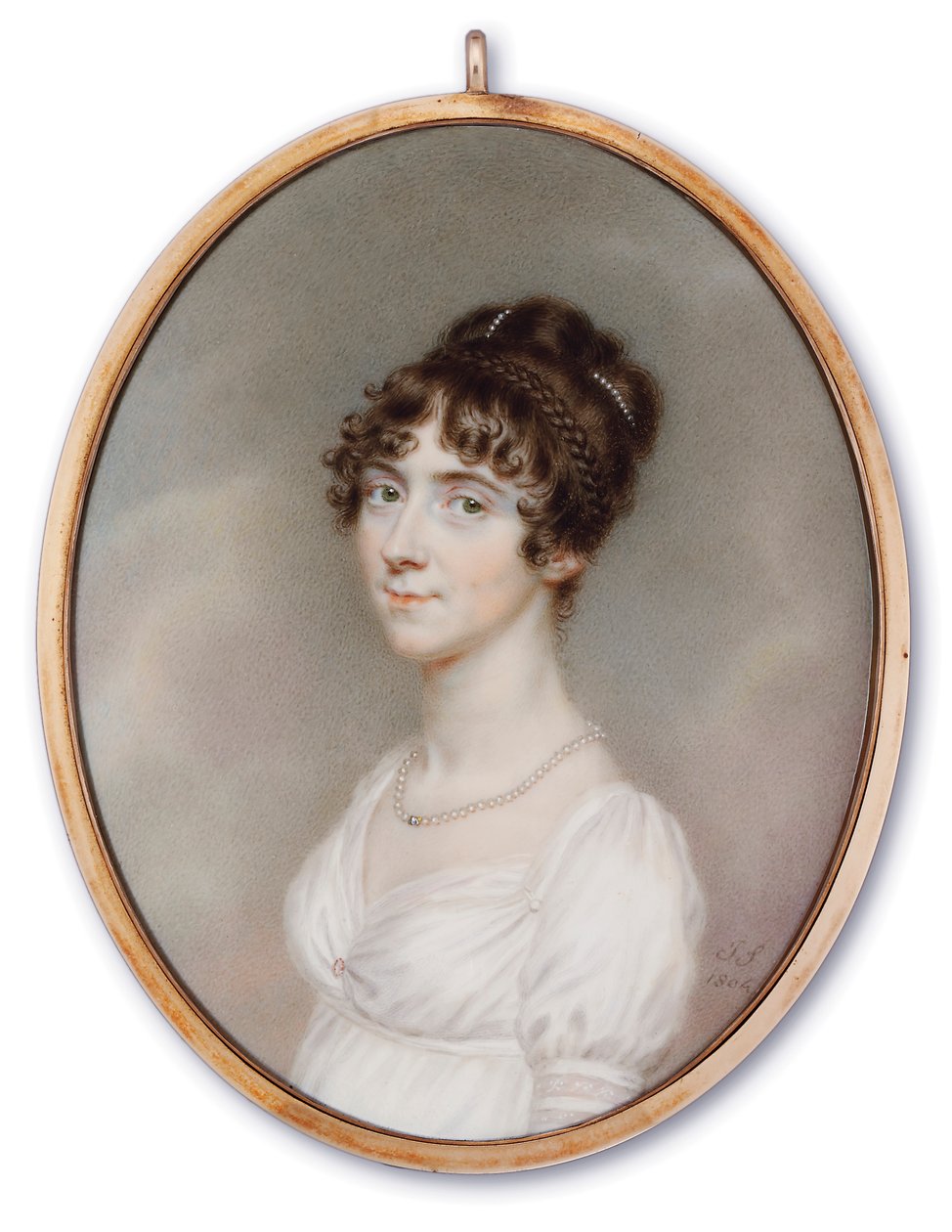 露西·伯（Lucy Burr），1804年 作者 约翰·斯玛特