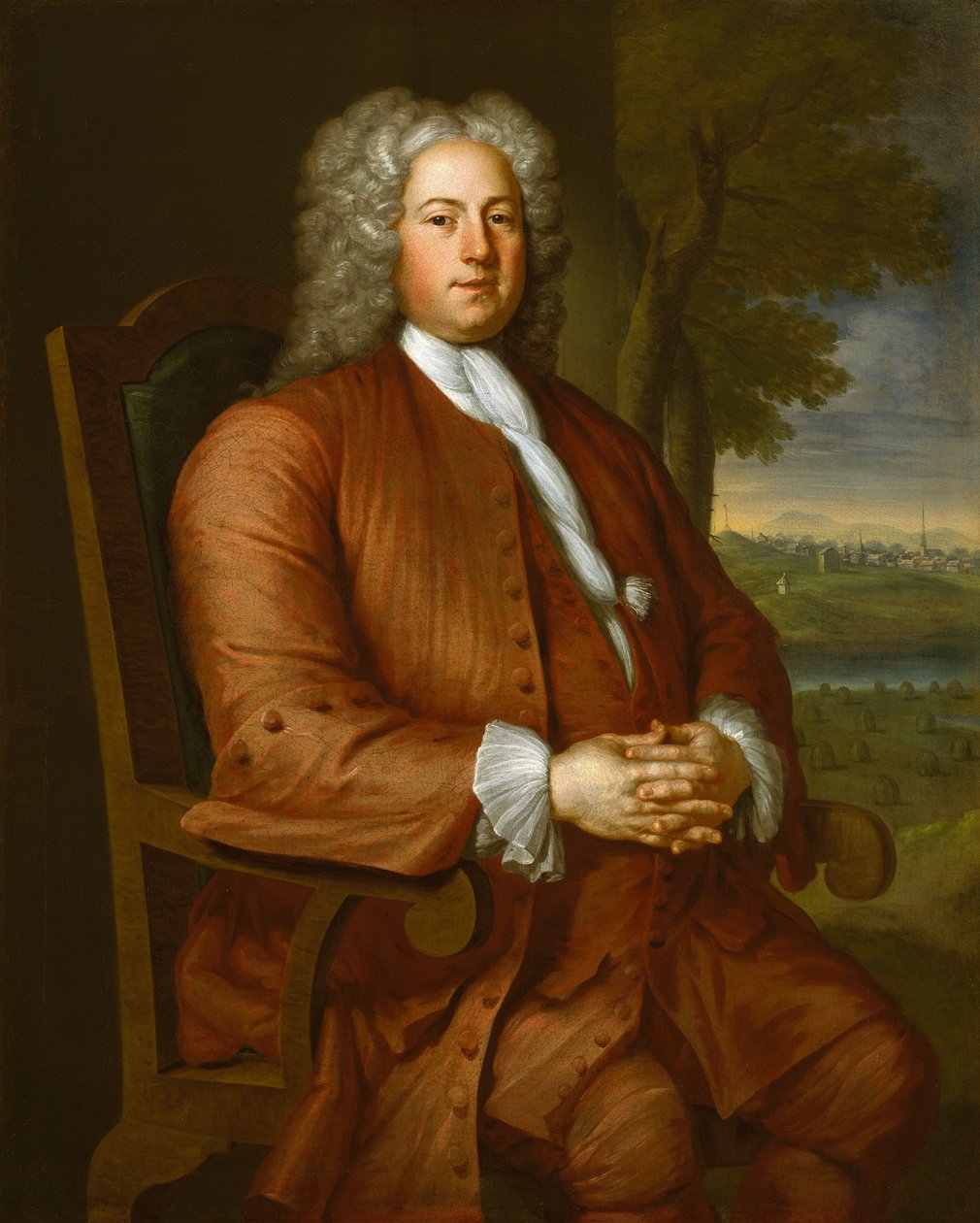 弗朗西斯·布林利（Francis Brinley），1729年。 作者 约翰·史密伯特