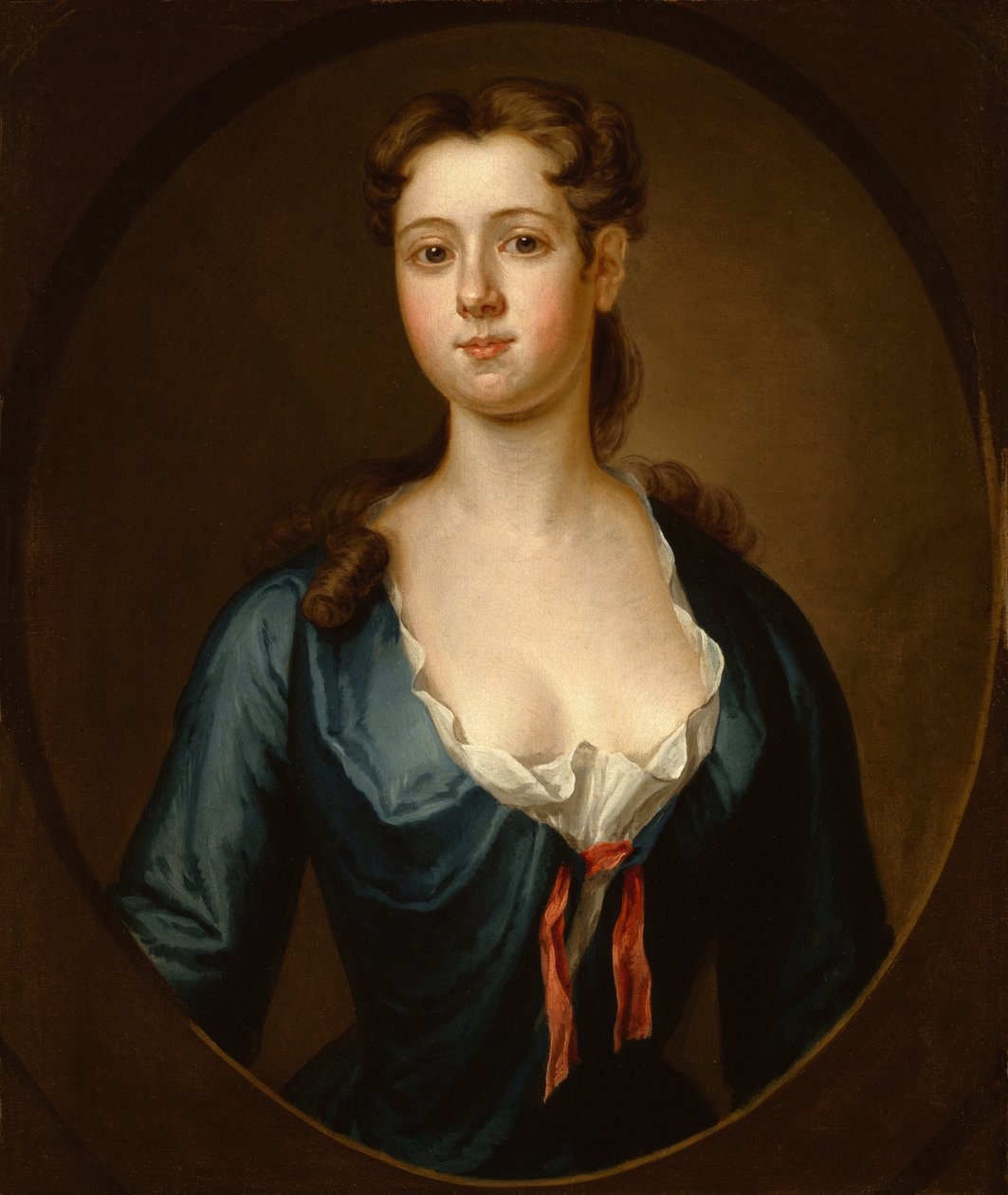 Mary Pemberton的肖像，1734年 作者 约翰·史密伯特