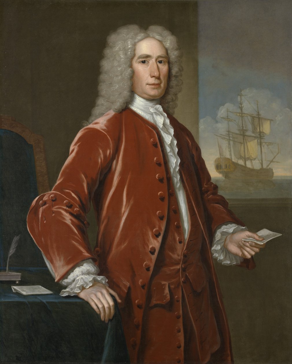 理查德·比尔（Richard Bill），1733年 作者 约翰·史密伯特