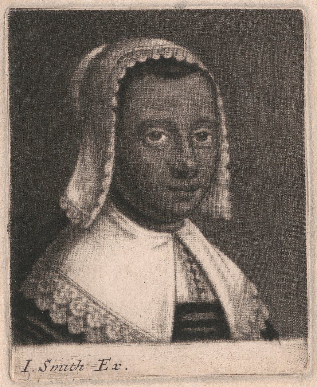 Head and Shoulders of a Young Woman in Three-quarter Profile to Right 作者 约翰·史密斯