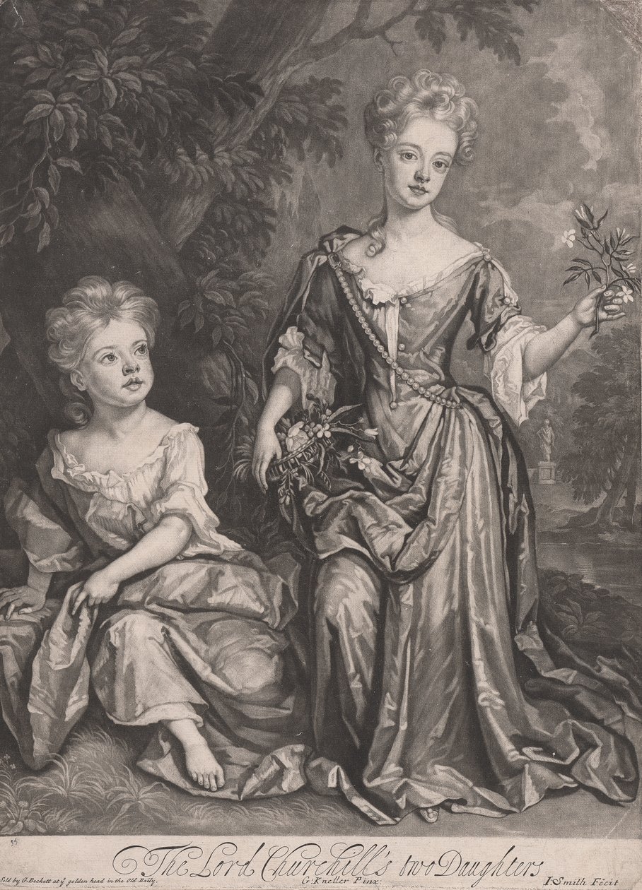 Henrietta and Anne Churchill 作者 约翰·史密斯
