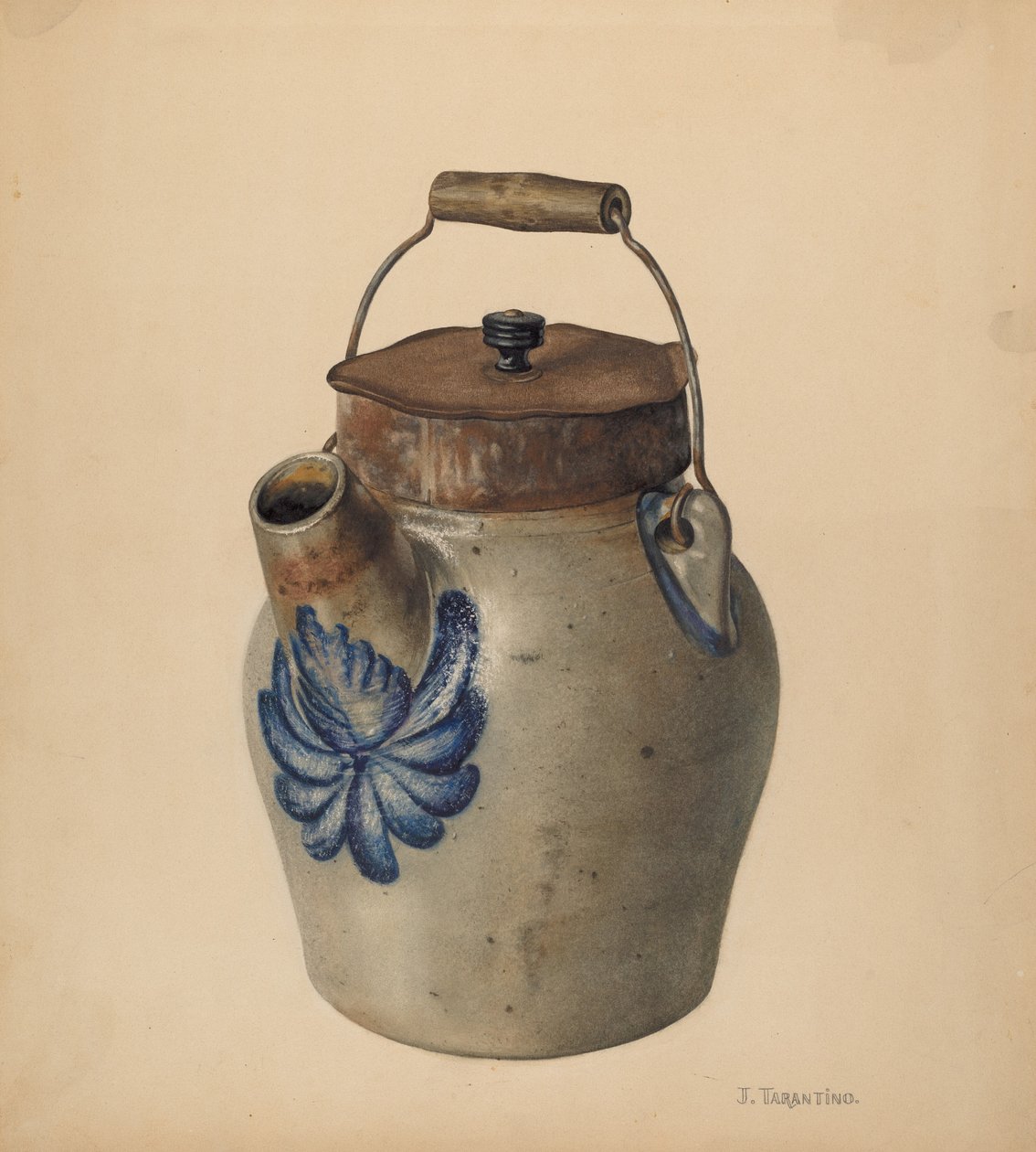 Batter Jug，约1938年。 作者 约翰·塔伦蒂诺
