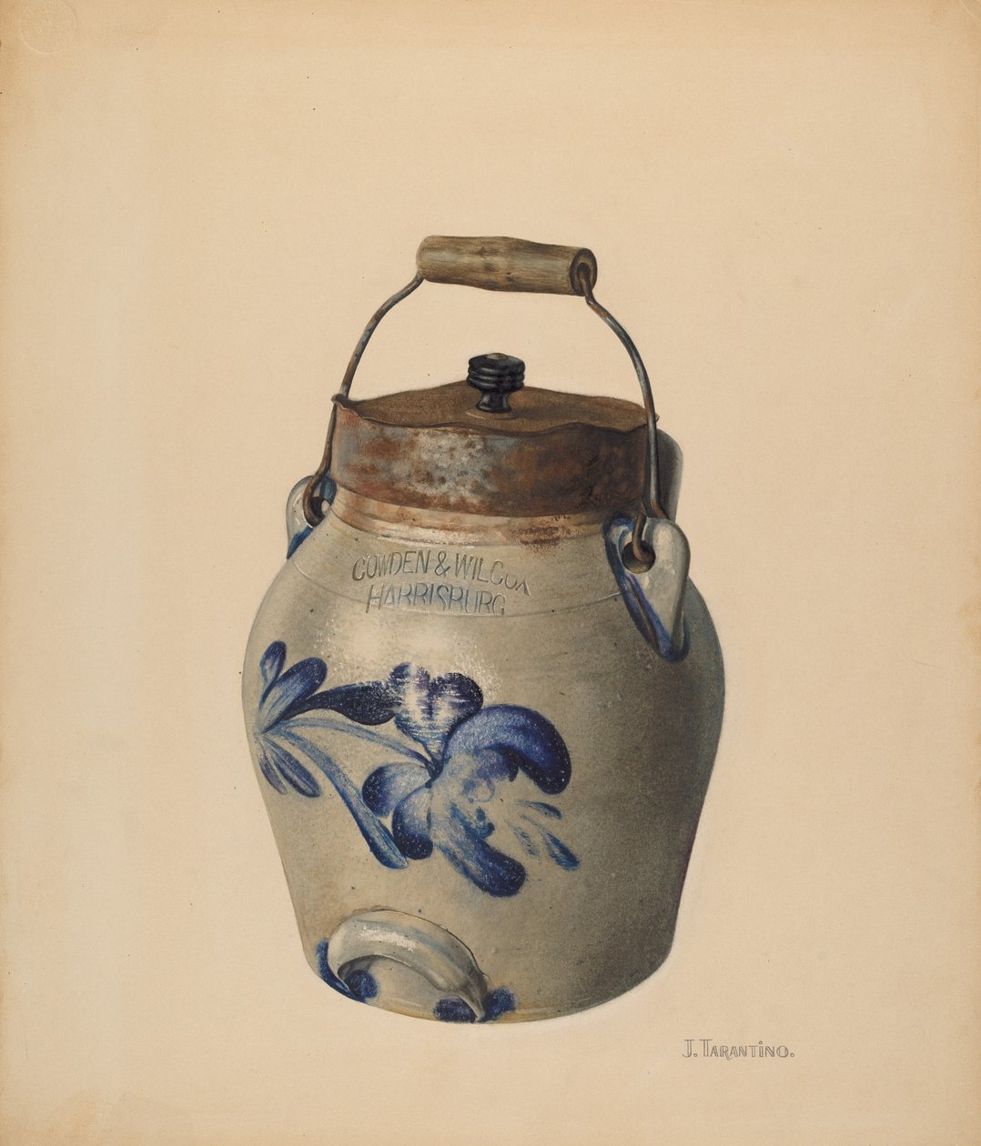 Batter Jug，约1938年。 作者 约翰·塔伦蒂诺