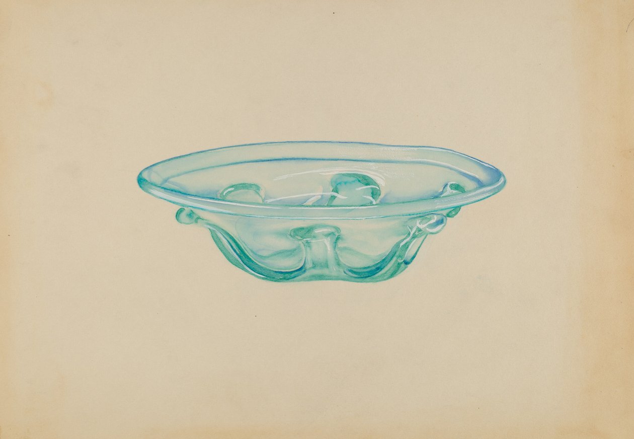 碗，1935-1942。 作者 约翰·塔伦蒂诺