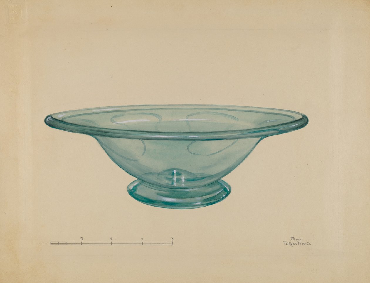Compote，约1936年。 作者 约翰·塔伦蒂诺