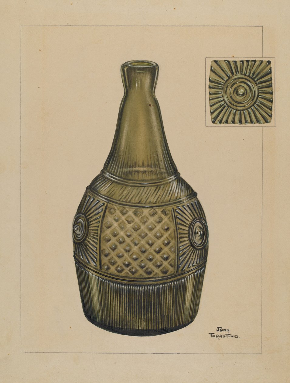 Decanter，约1936年。 作者 约翰·塔伦蒂诺