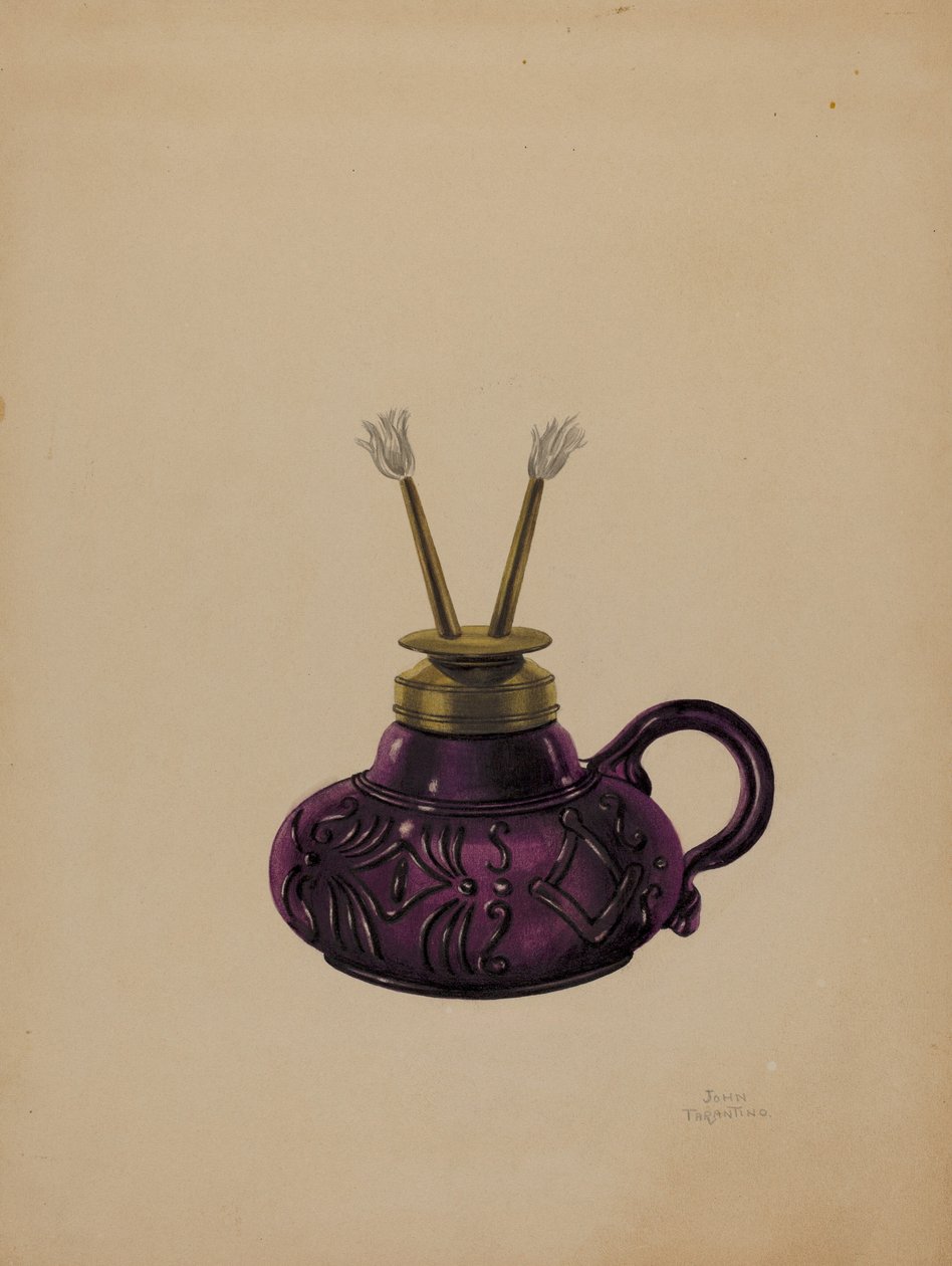 灯，约1937年。 作者 约翰·塔伦蒂诺