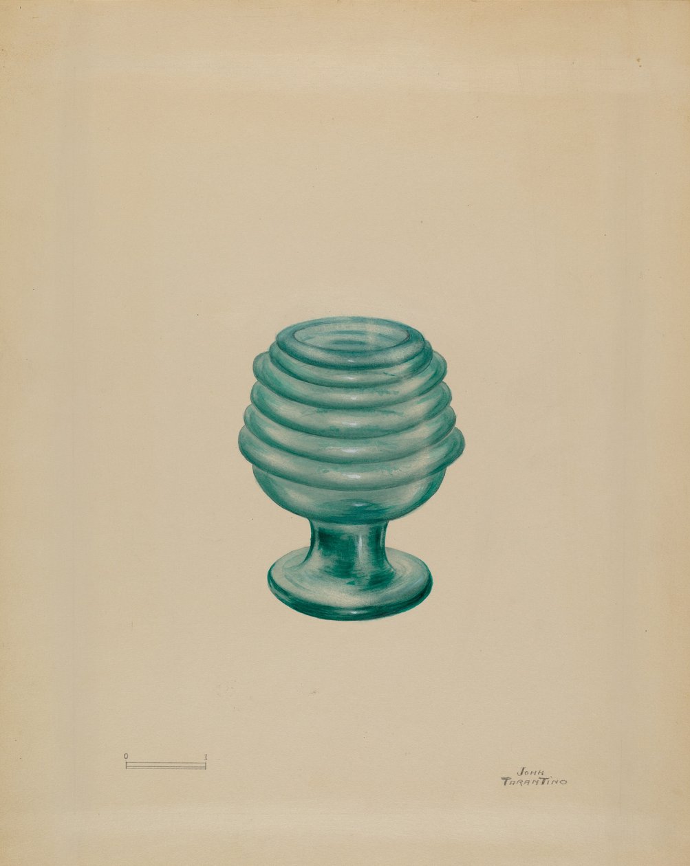 盐窖，约1936年。 作者 约翰·塔伦蒂诺
