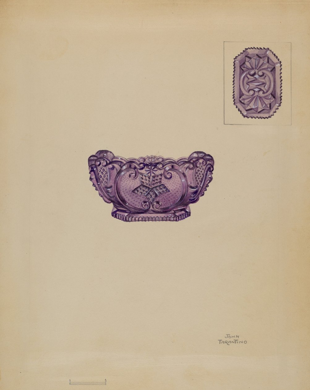 盐窖，约1936年。 作者 约翰·塔伦蒂诺