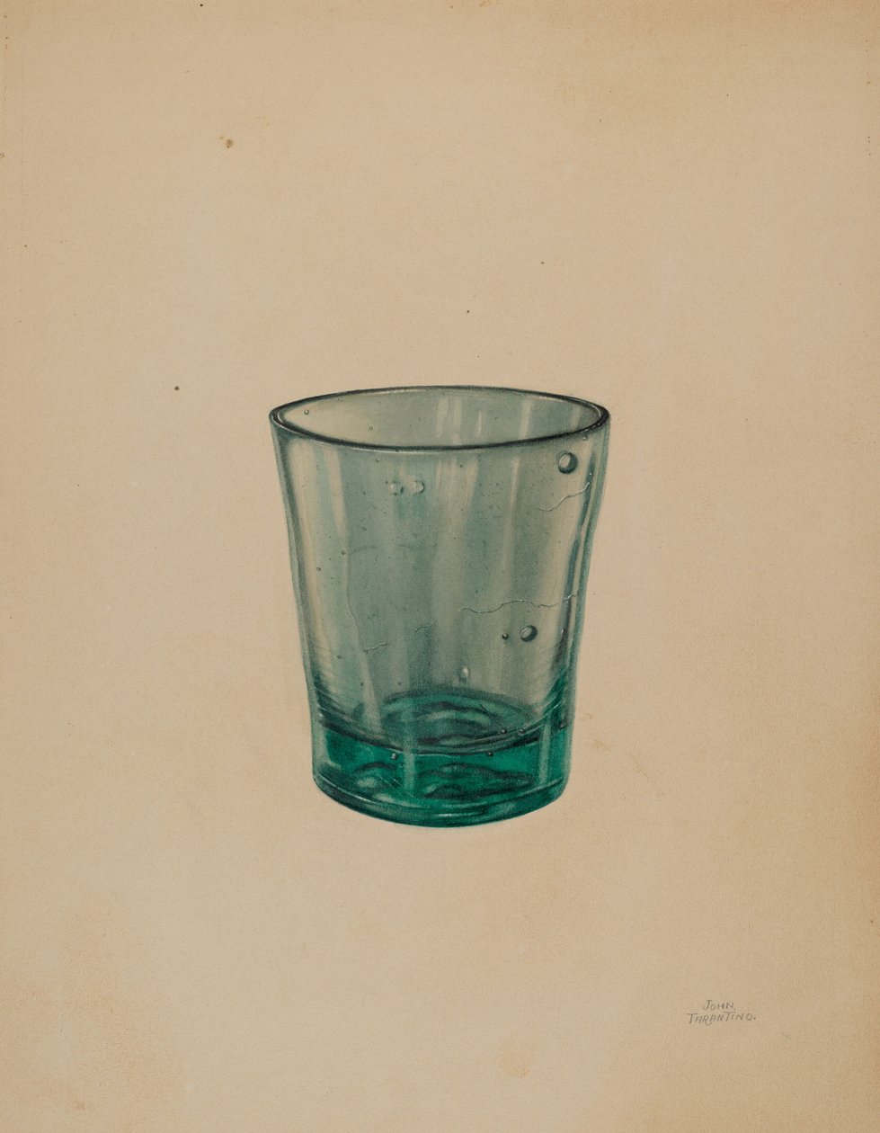 滚筒，约1937年。 作者 约翰·塔伦蒂诺