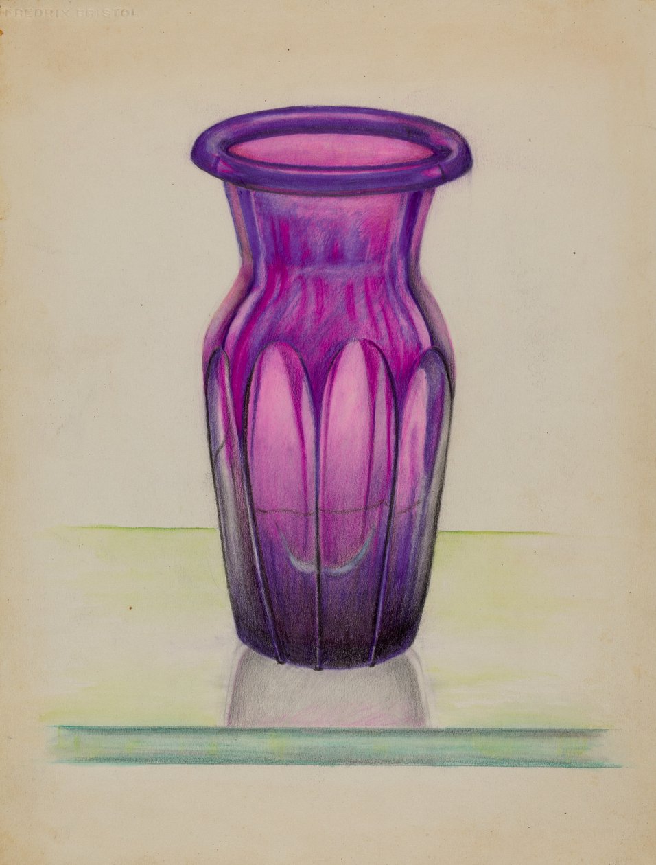 花瓶, 19351942. 作者 约翰·塔伦蒂诺
