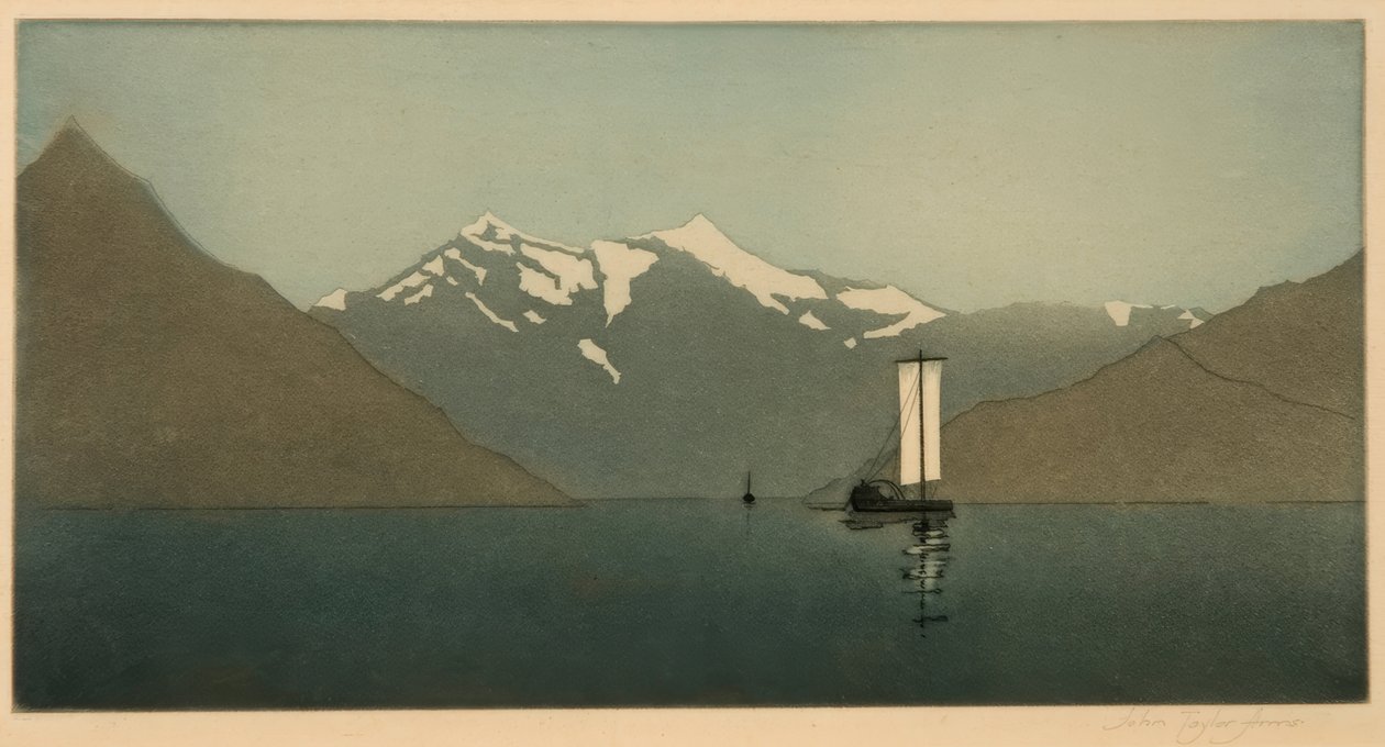 科莫湖上，二号 作者 约翰·泰勒·阿姆斯