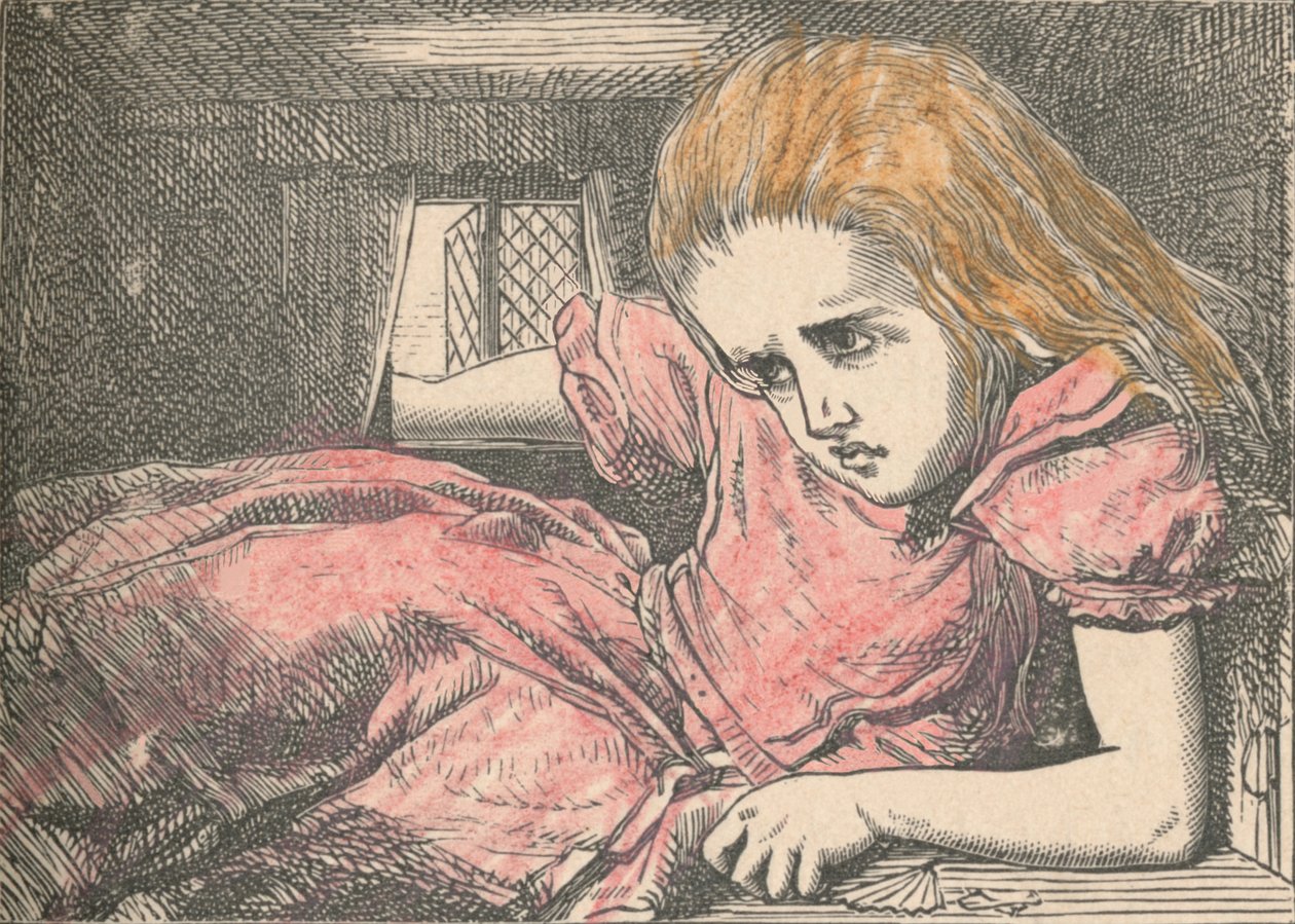 爱丽丝长大，1889年 作者 约翰·坦尼尔