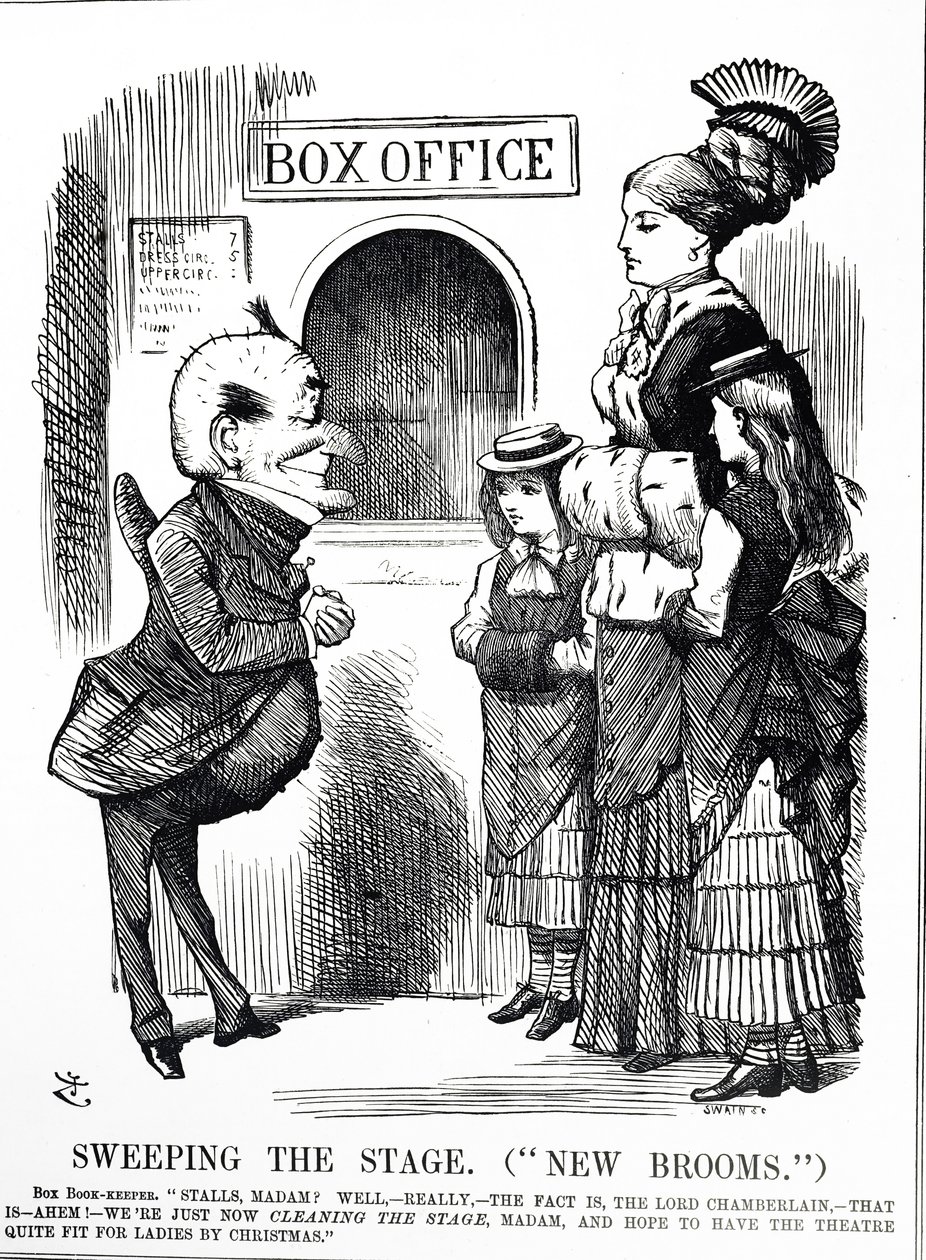 Cartoon titled 