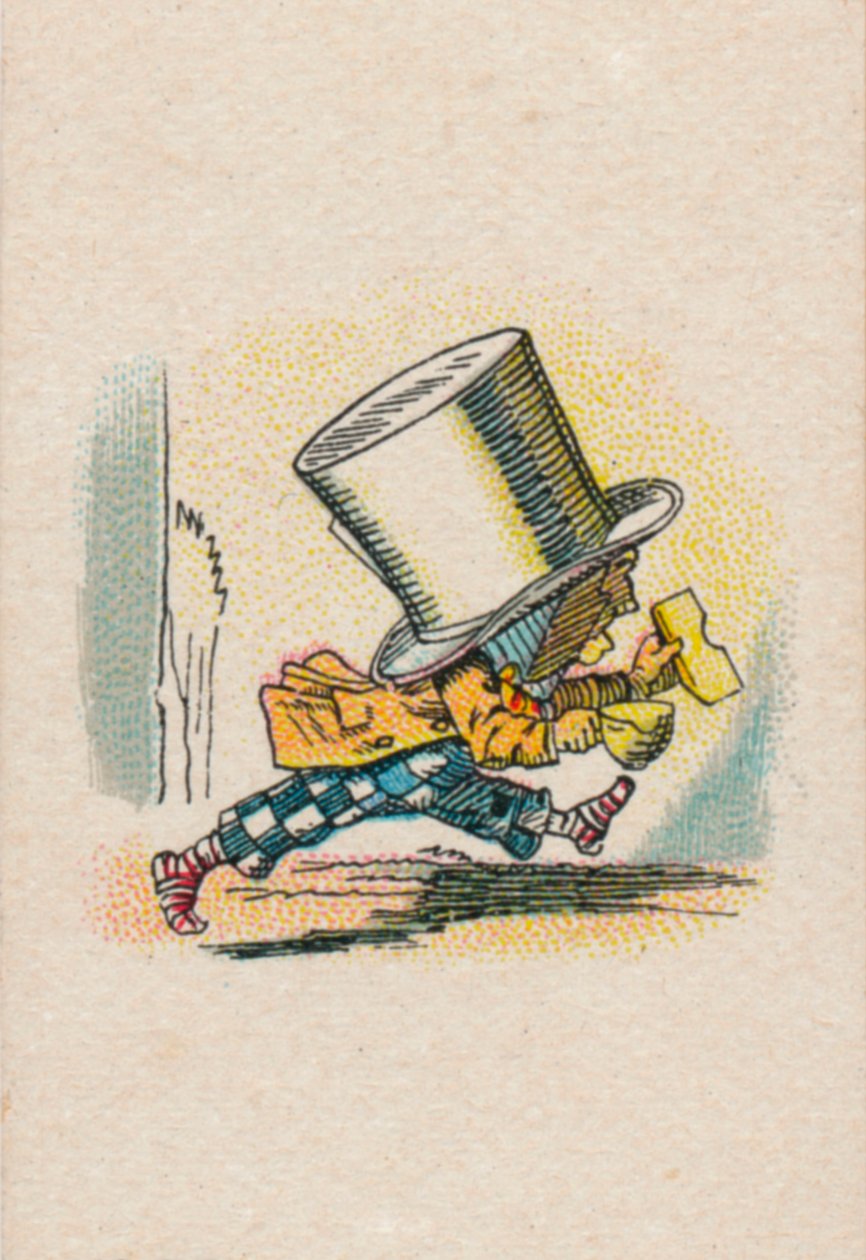 帽匠离开法庭，1930年 作者 约翰·坦尼尔