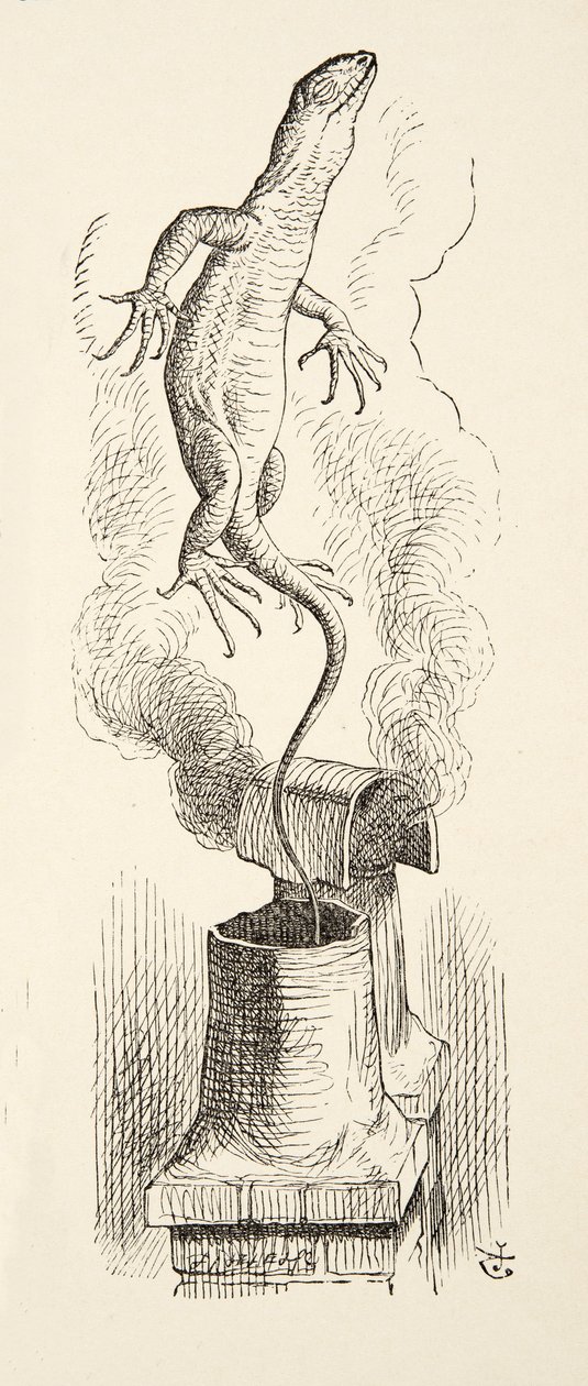 来自刘易斯卡罗尔（1832  -  98年），酒吧的Alices Adventures in Wonderland。 1891年 作者 约翰·坦尼尔
