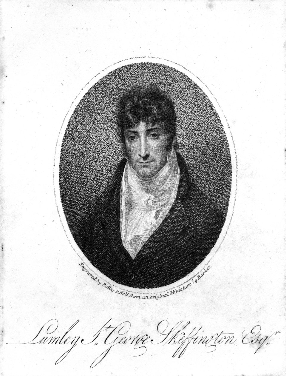 Lumley St. George Skeffington爵士，由Ridley und Holl雕刻，1806年 作者 约翰·托马斯·巴伯·博蒙特