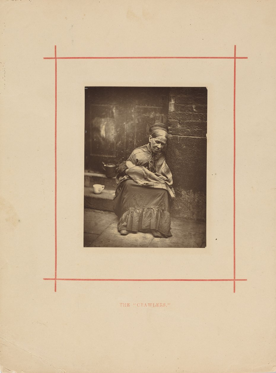 爬行者，约 1877 年1877 年（照片） 作者 约翰·汤普森