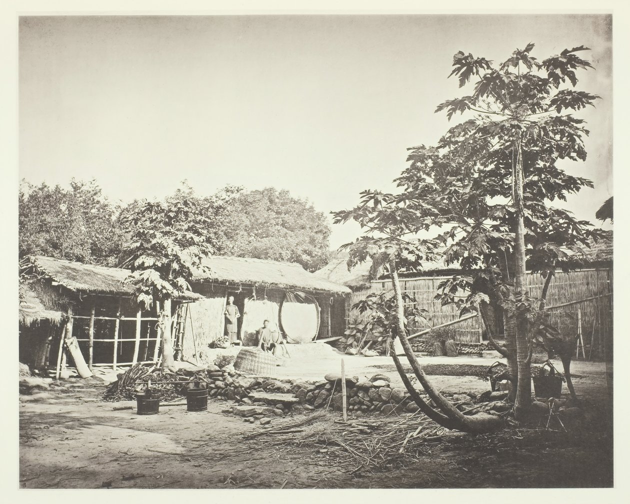佩波霍恩人的住宅，约1868年。 作者 约翰汤姆森