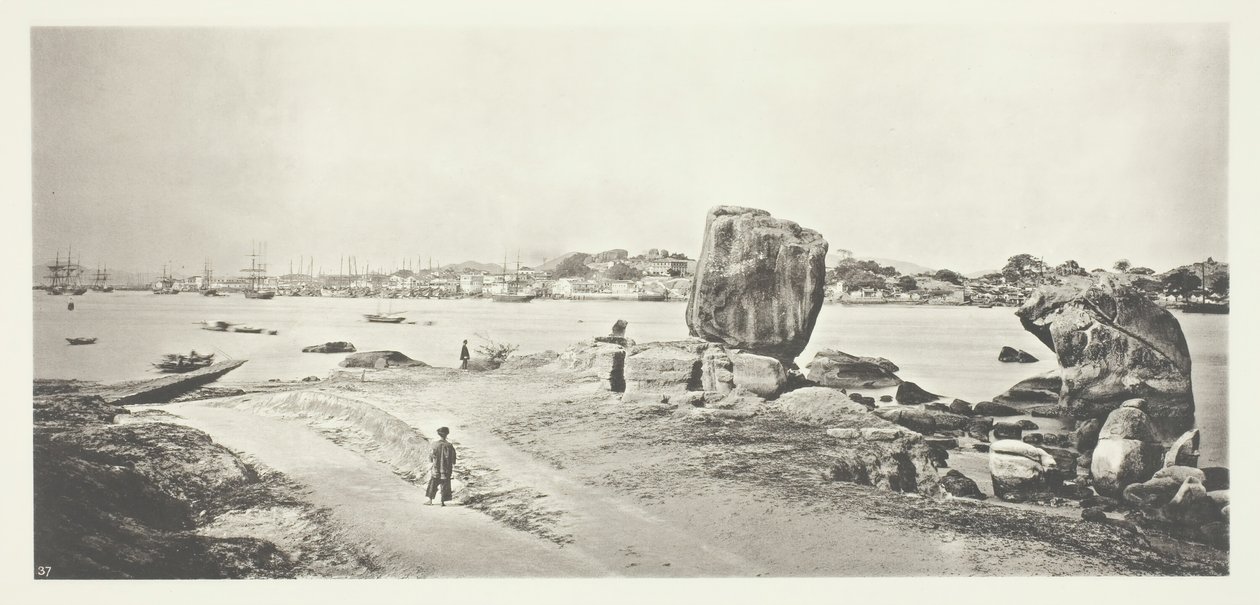 淘大港，约1868年。 作者 约翰汤姆森