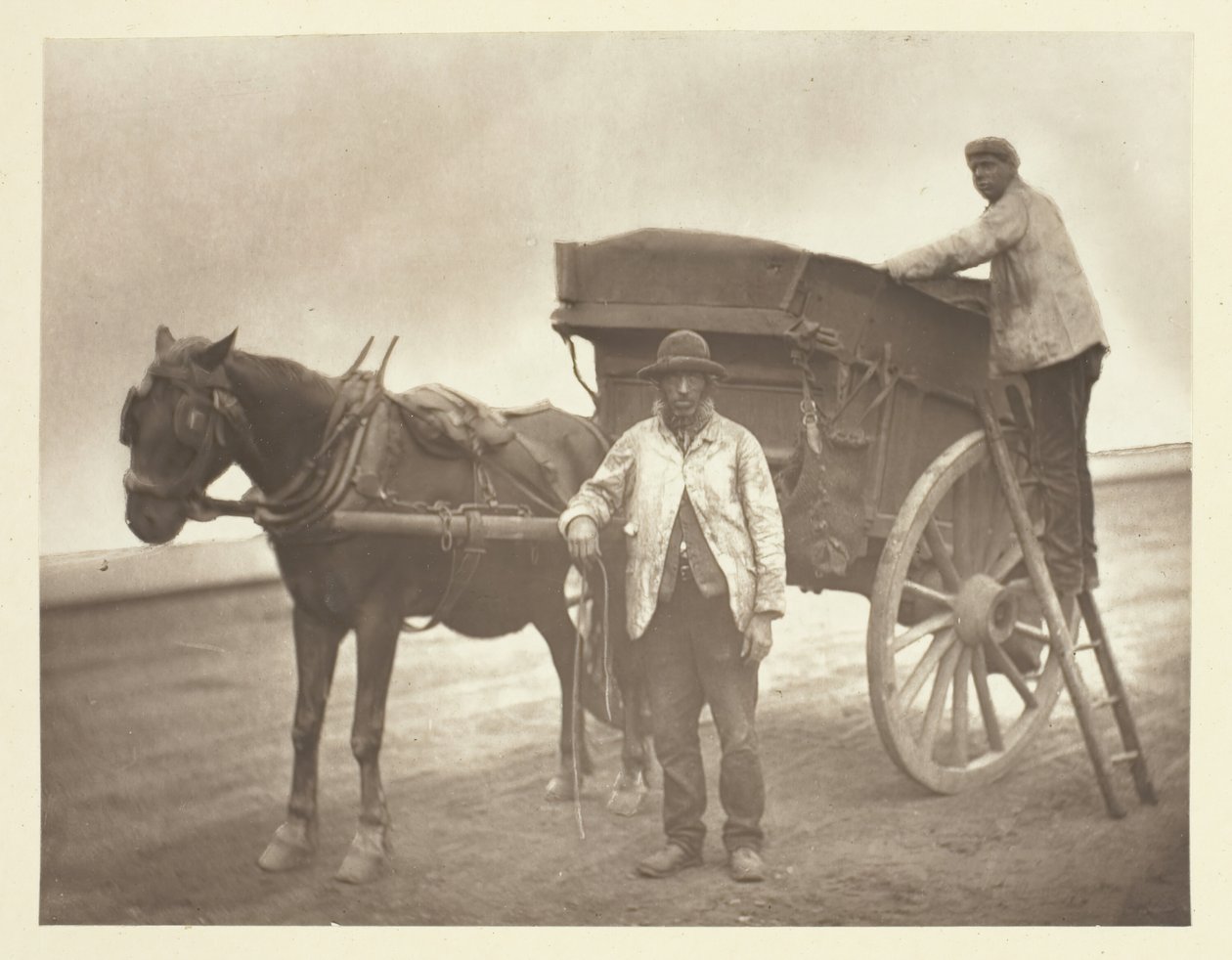 飞尘者，1881年。 作者 约翰汤姆森