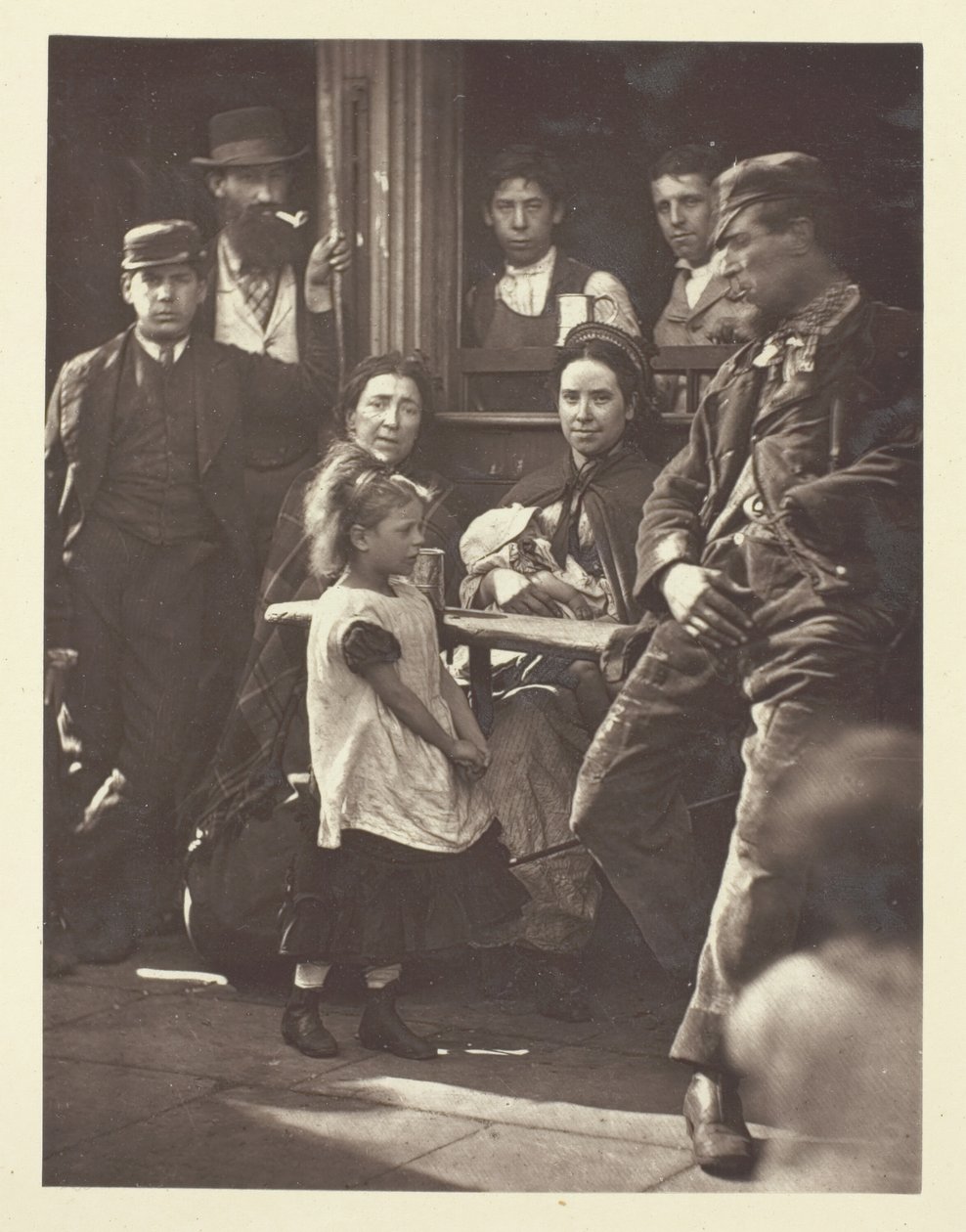 白教堂的胡克-阿尔夫，1881年。 作者 约翰汤姆森