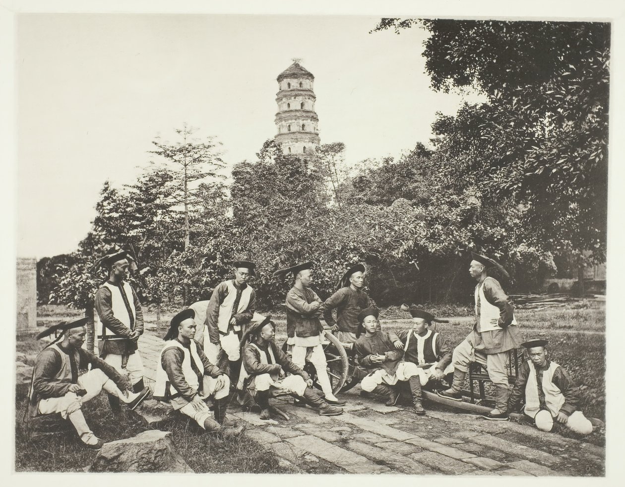 鞑靼士兵，约1868年。 作者 约翰汤姆森