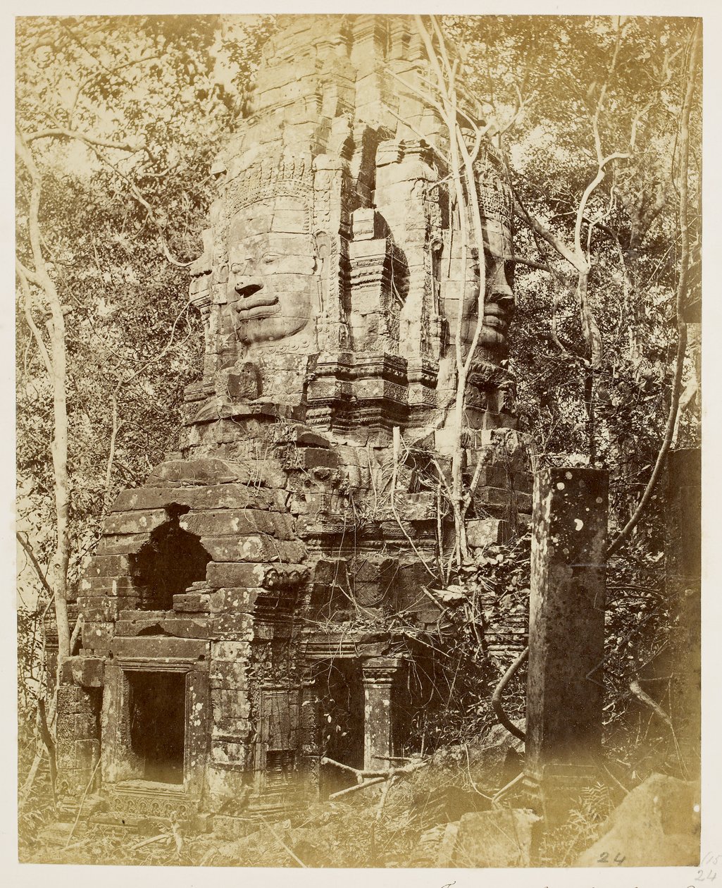 吴哥窟巴戎寺 作者 约翰汤姆森