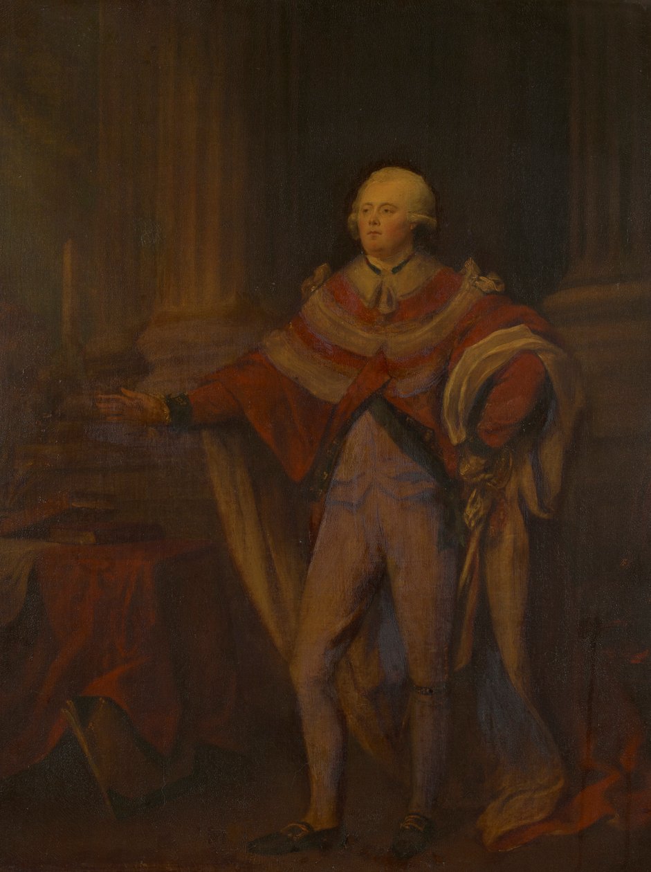 乔治-纽金特-坦普尔-格伦维尔，白金汉第一侯爵夫人，爱尔兰中尉（1753-1818 年） 作者 约翰·特伦布尔