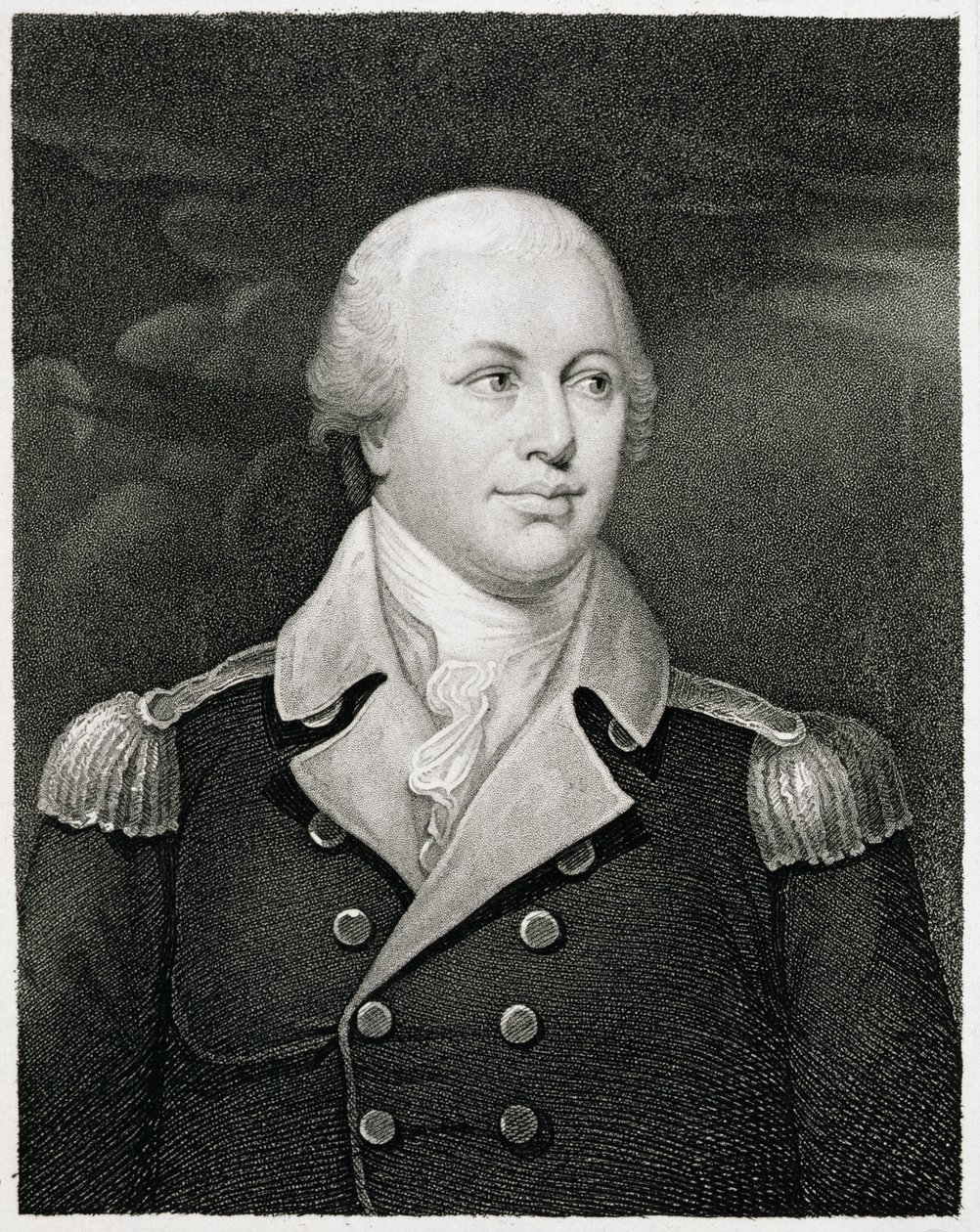 纳撒尼尔·格林少将（1742-86），由John B. Forrest（1814-70）雕刻 作者 约翰·特伦布尔