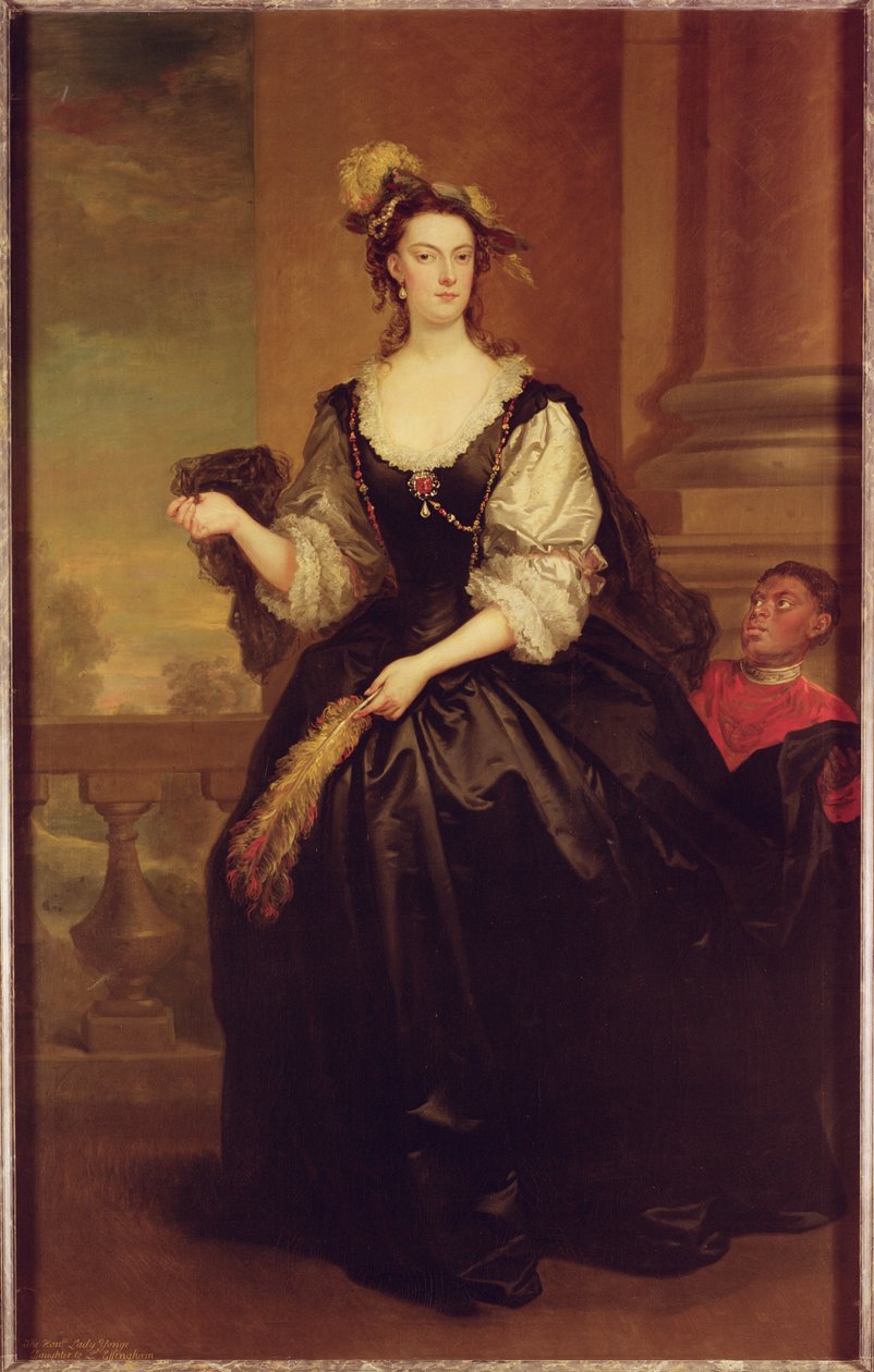 Anne Howard，Yonge夫人的肖像 作者 约翰范德班克