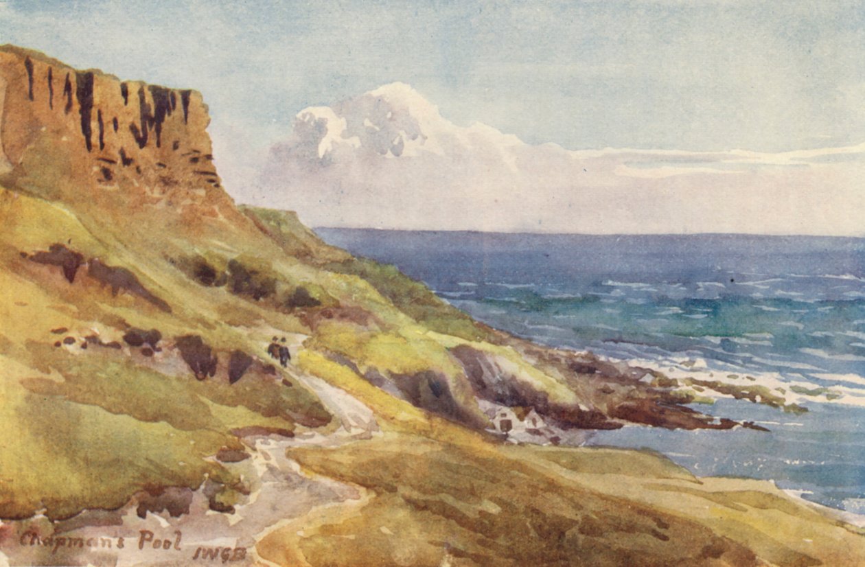 查普曼游泳池（彩色石印版） 作者 