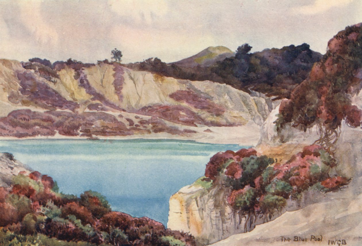 蓝池》（彩色印刷版） 作者 