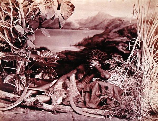 澳大利亚人，约1874年（照片） 作者 约翰·林特