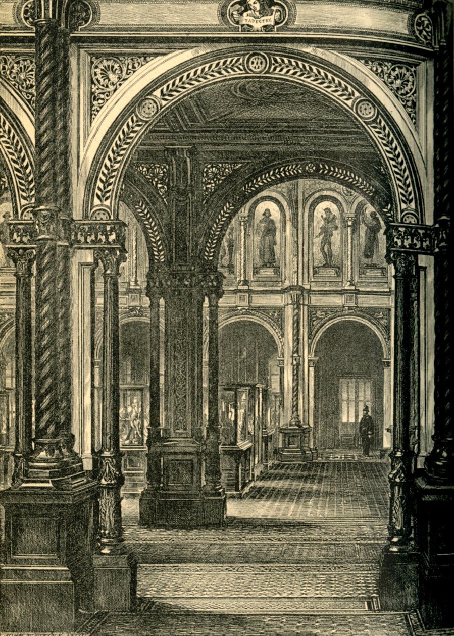 中央或贷款法院，南肯辛顿博物馆，建于1860年代，1881年。 作者 约翰·沃特金斯