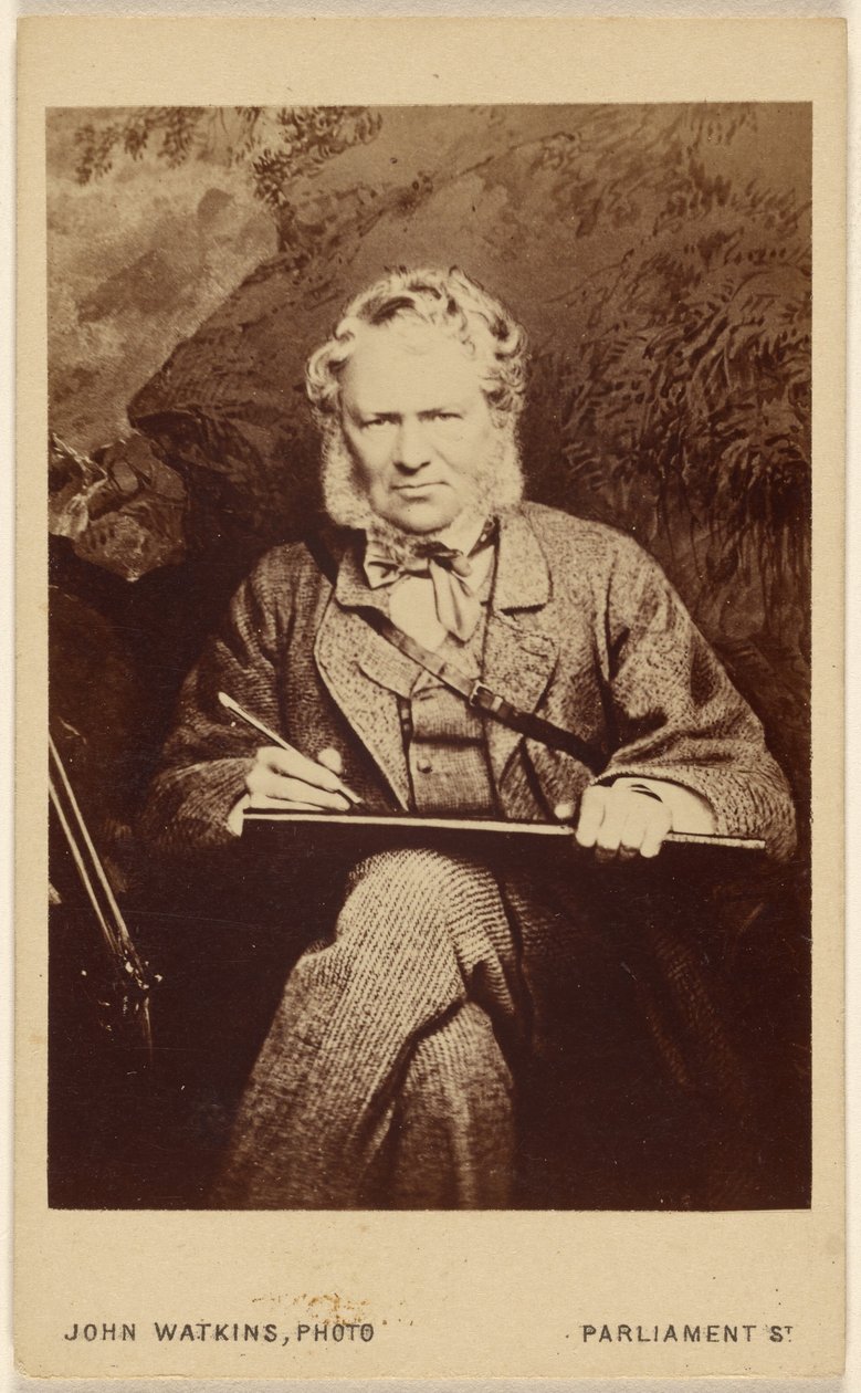 亨利-兰德瑟爵士 [英国动物画家，1802 - 1873] 作者 约翰·沃特金斯