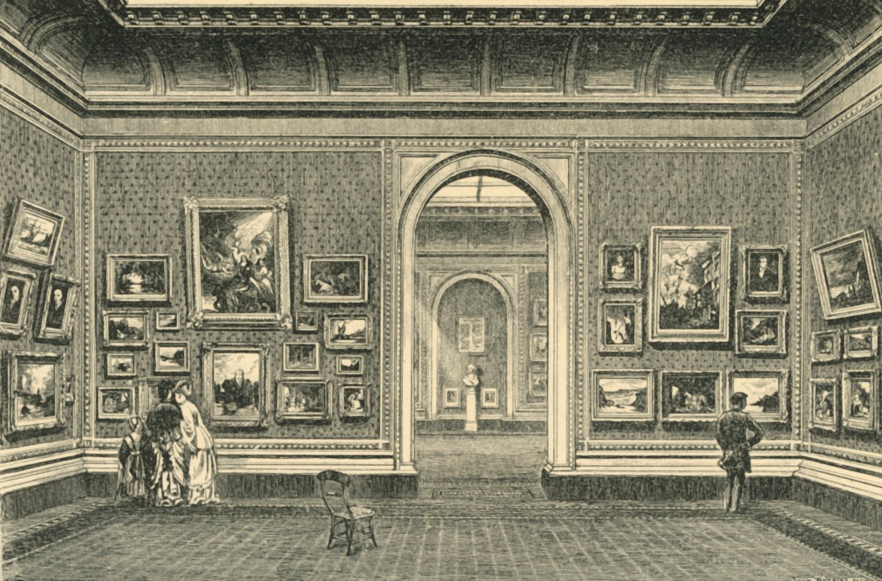羊腿画廊，南肯辛顿博物馆，建于1860年代，1881年。 作者 约翰·沃特金斯