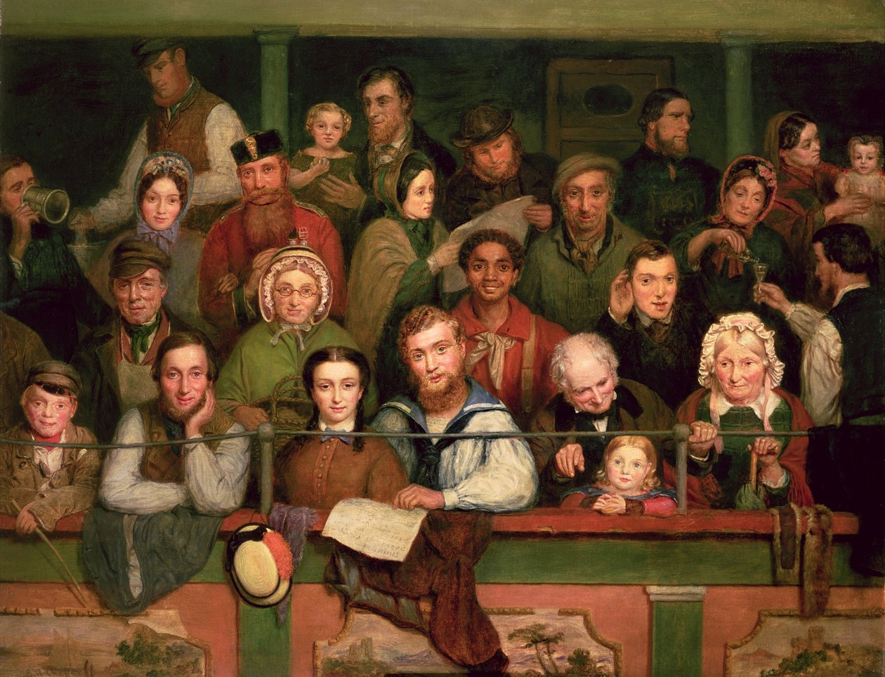画廊，Drury Lane 作者 约翰·沃特金斯·查普曼