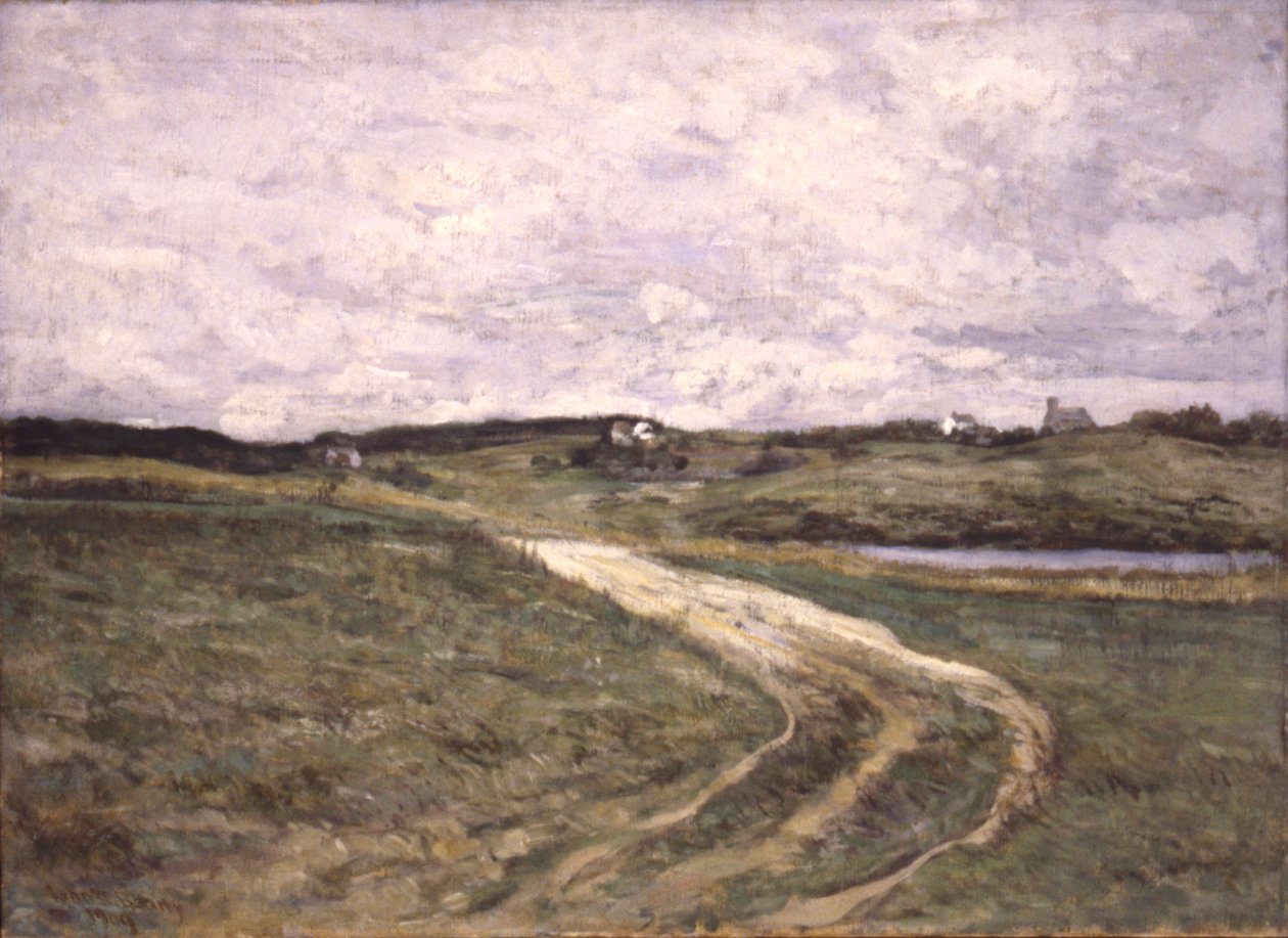 普利茅斯山，1909年。 作者 约翰·韦斯利·比蒂