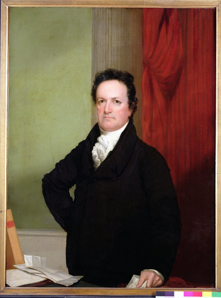 De Witt Clinton（1769-1828）c.1816 作者 约翰·卫斯理·贾维斯