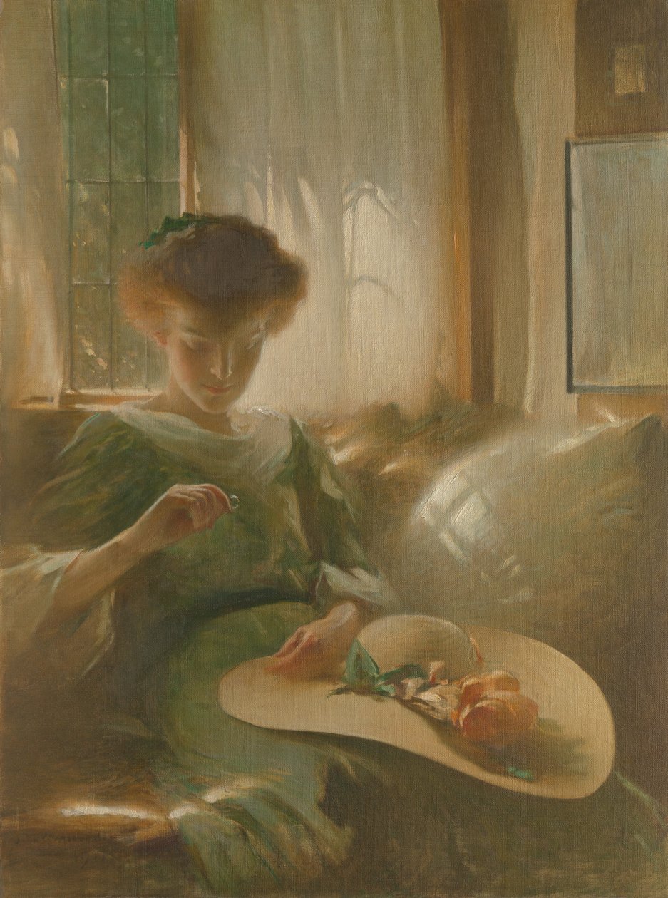 《指环王》，1911年。 作者 约翰·怀特·亚历山大