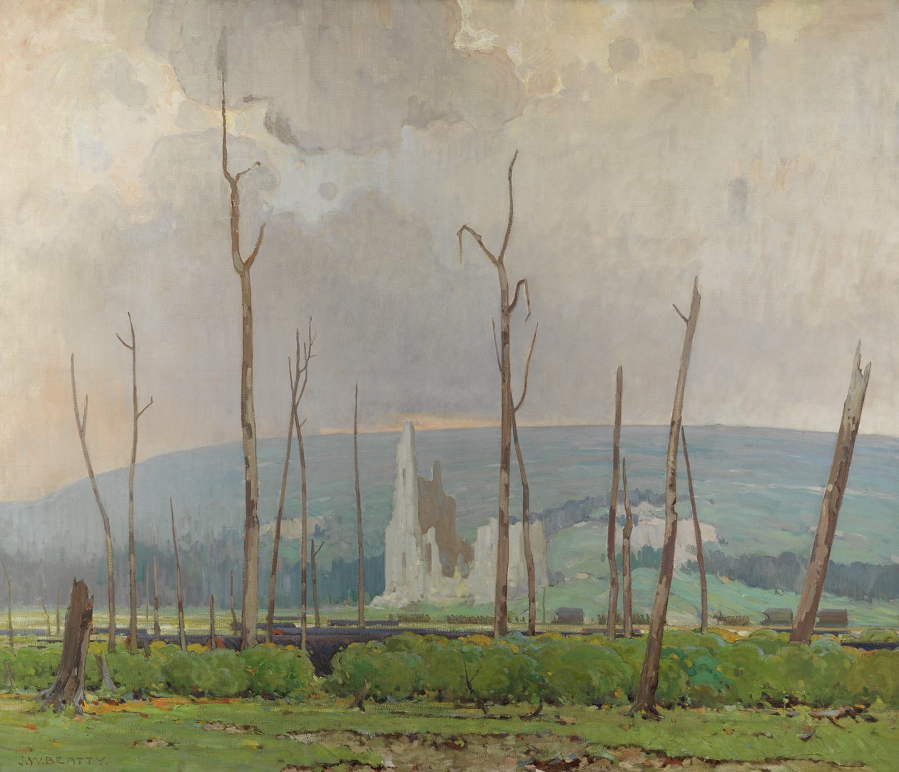 Ablain St-Nazaire，1914-19 作者 约翰·威廉·比蒂
