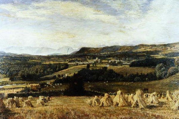Cartmel Priory和Langdale Pikes 作者 约翰·威廉·巴克斯顿·奈特
