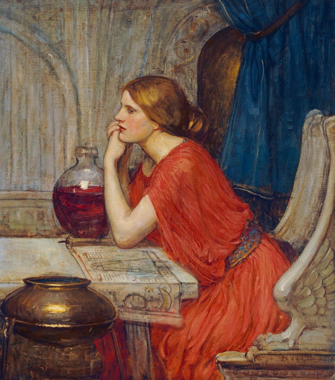 Circe，约1911-14年 作者 约翰·威廉姆·沃特豪斯