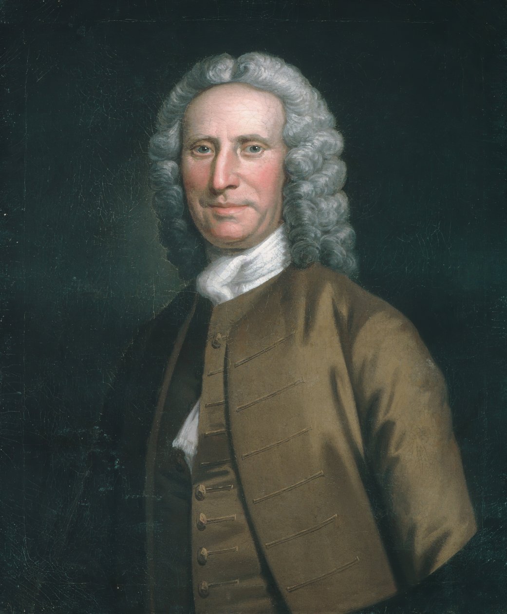 卡德瓦拉德·寇登（Cadwallader Colden），1749-52年。 作者 约翰·沃拉斯顿